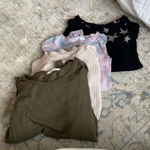 Soft comfy long sleeve tops